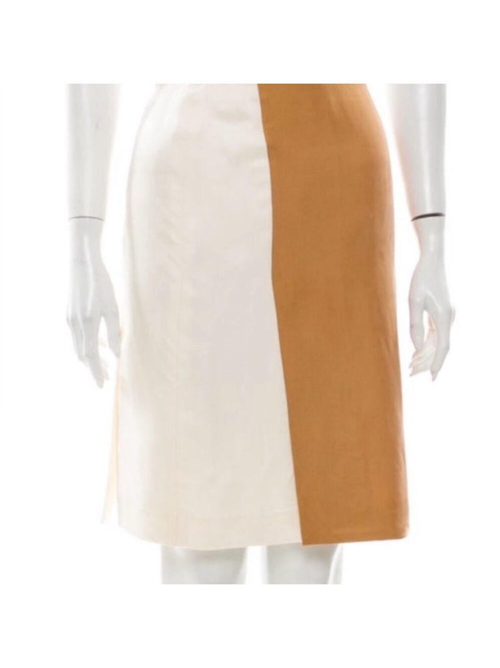 Akris 100% silk colorblock skirt size 6